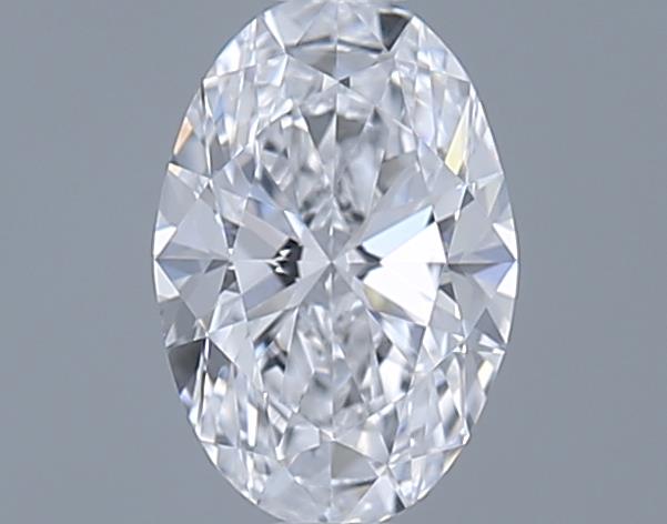 0.6ct Oval D VVS2 Natural Diamond