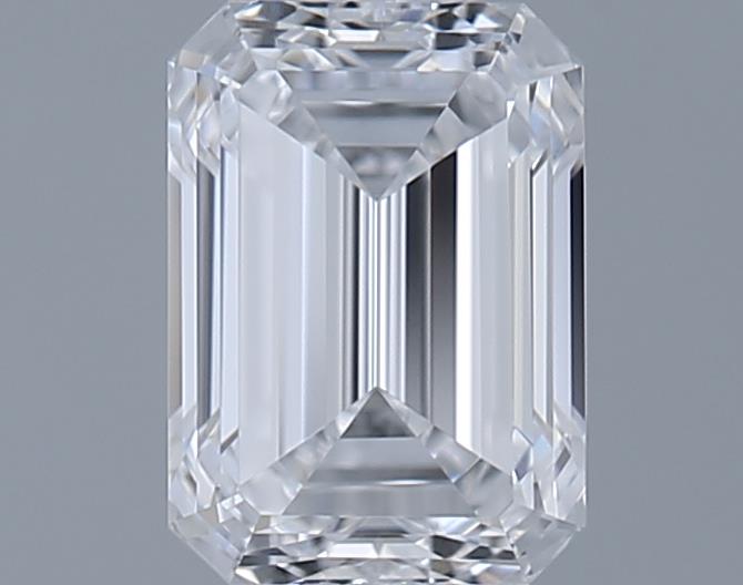 0.73ct Emerald D VVS1 Natural Diamond