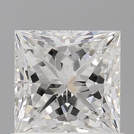 0.76ct Princess E SI1 Natural Diamond