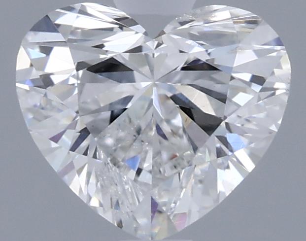 0.7ct Heart F SI2 Natural Diamond