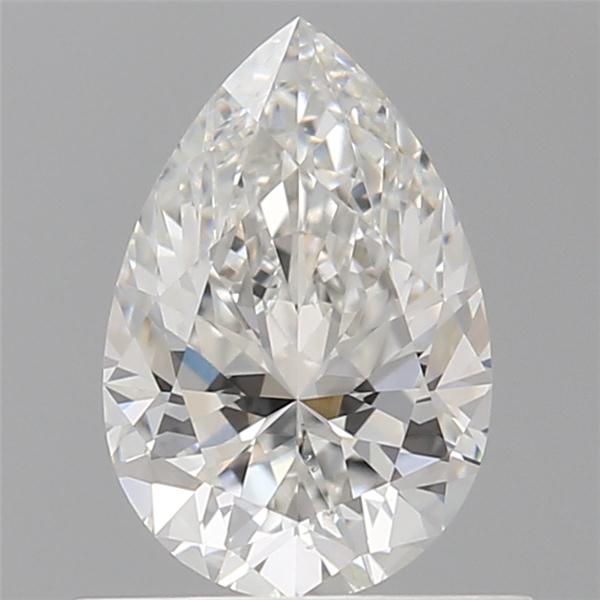 0.71ct Pear F SI1 Natural Diamond