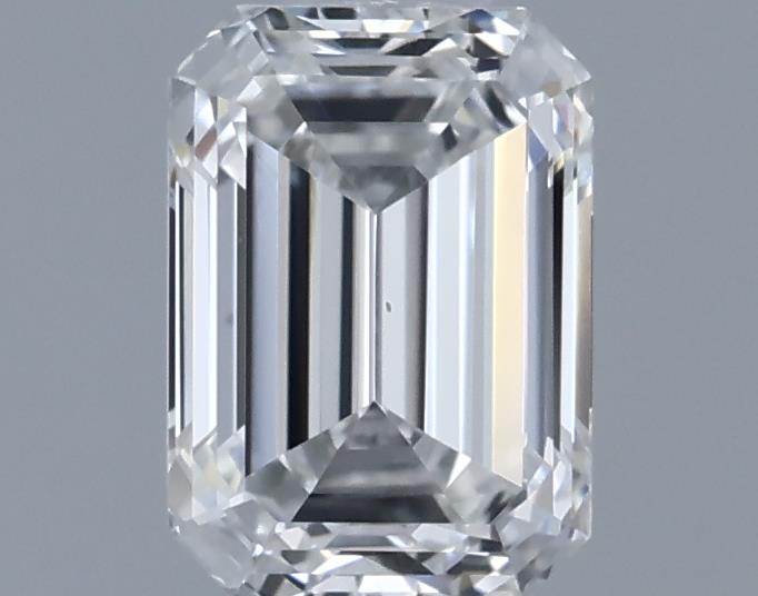 0.61ct Emerald F VS2 Natural Diamond