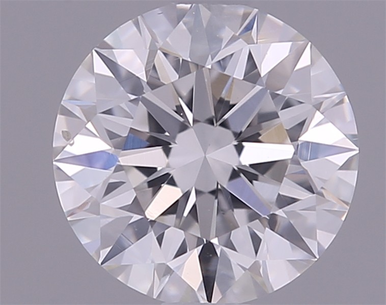 0.61ct Round F SI1 Natural Diamond