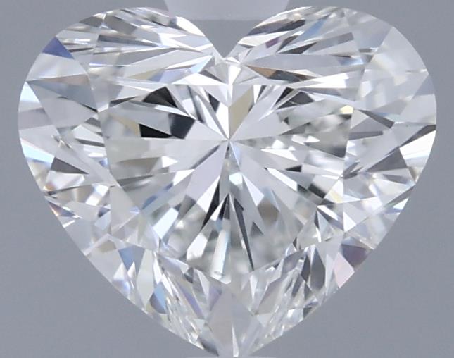 0.73ct Heart F VS2 Natural Diamond