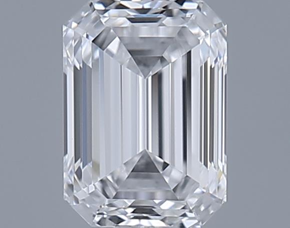0.7ct Emerald D VVS1 Natural Diamond