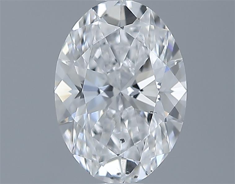 0.7ct Oval D SI1 Natural Diamond