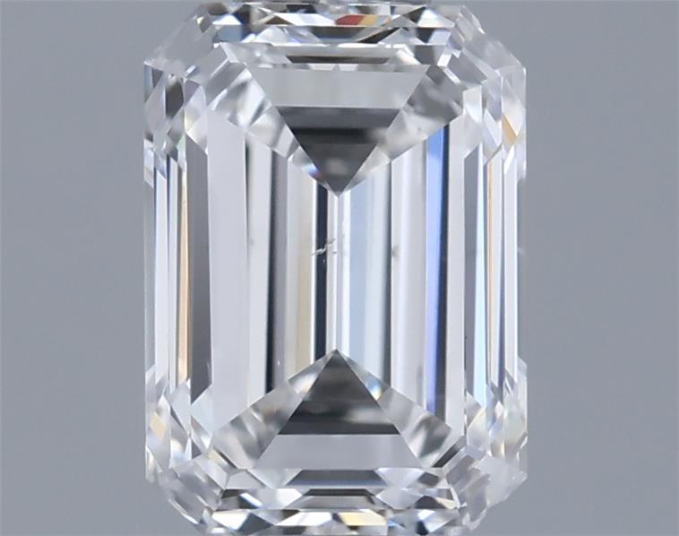 0.72ct Emerald E SI2 Natural Diamond