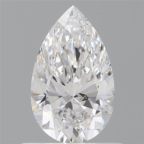 0.58ct Pear D VVS2 Natural Diamond