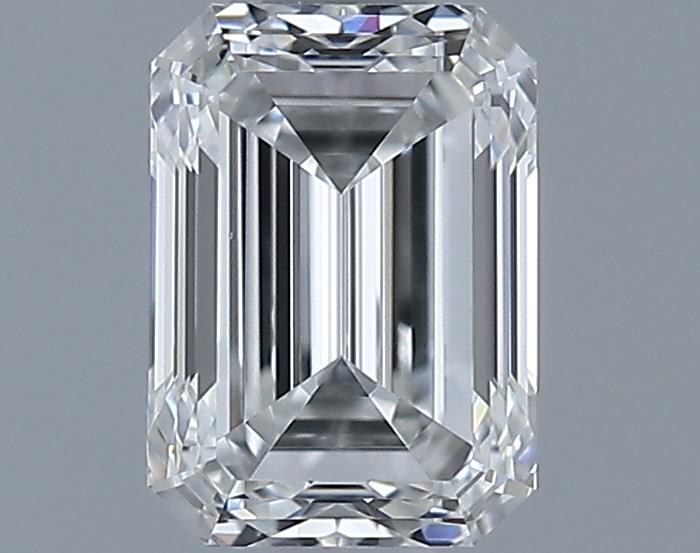 0.74ct Emerald E IF Natural Diamond