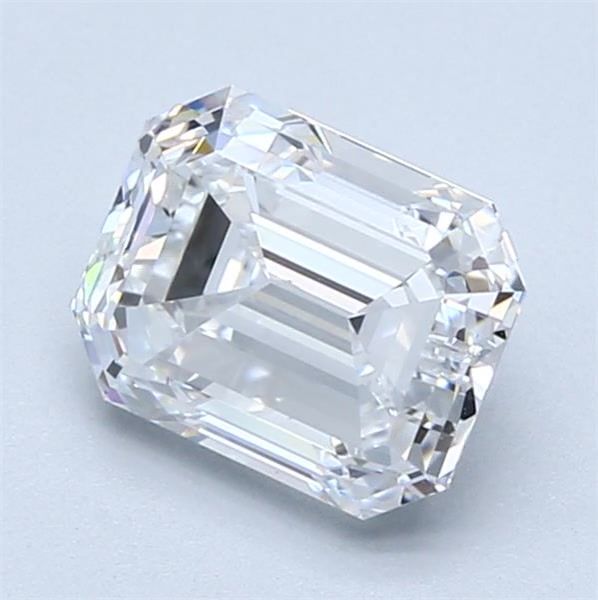 2.17ct Emerald D VS1 Natural Diamond