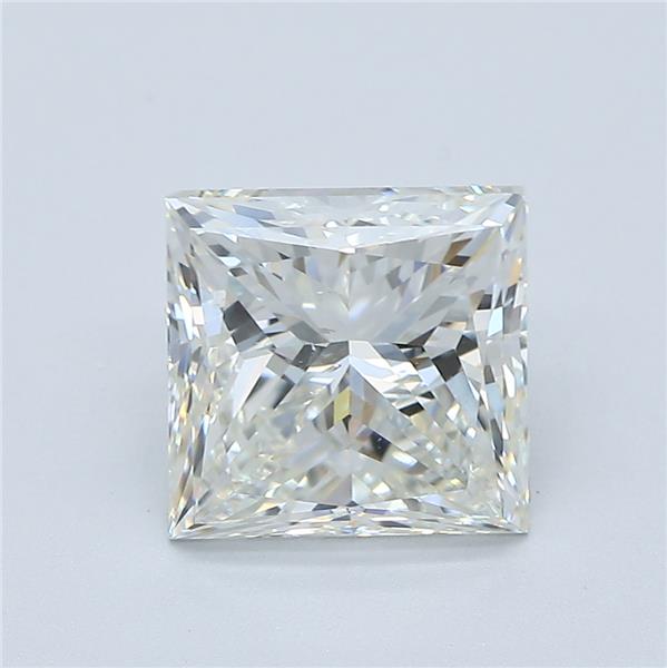 3.02ct Princess J SI1 Natural Diamond