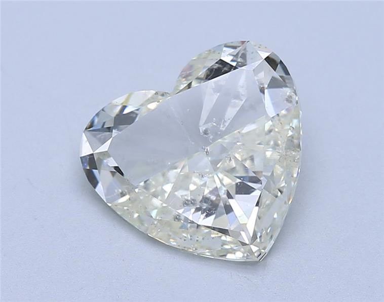 3.06ct Heart K SI2 Natural Diamond