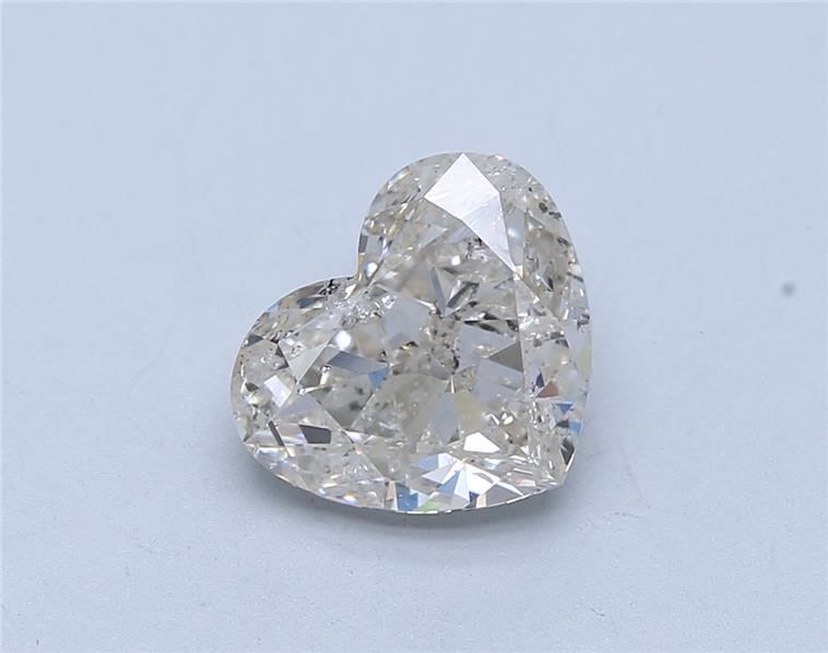 3.14ct Heart J SI2 Natural Diamond