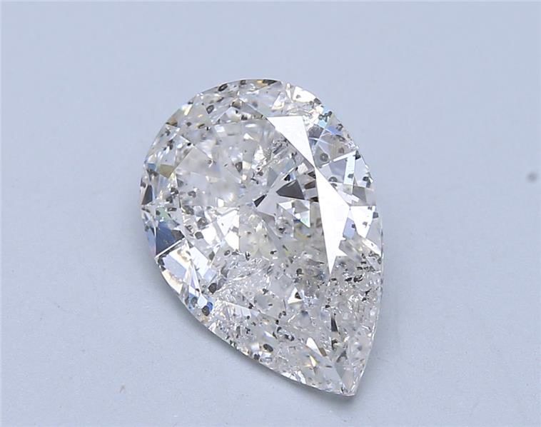 3.06ct Pear F SI2 Natural Diamond