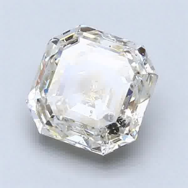 1.86ct Asscher K SI2 Natural Diamond
