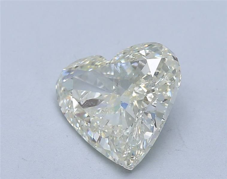 3.01ct Heart K SI2 Natural Diamond