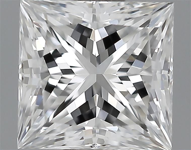 0.71ct Princess F VVS2 Natural Diamond