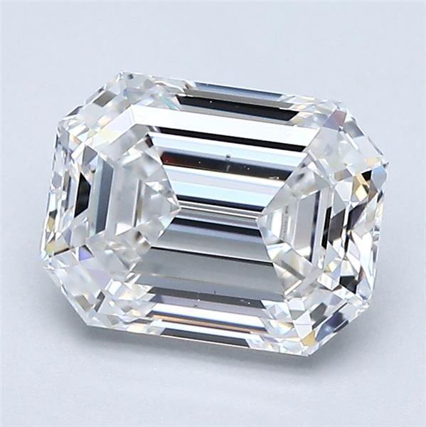 1.71ct Emerald E VS1 Natural Diamond