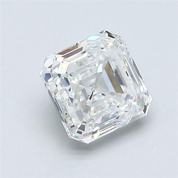 1.06ct Asscher F VS1 Natural Diamond