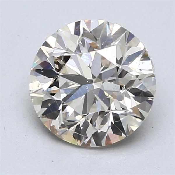 2.01ct Round L SI2 Natural Diamond
