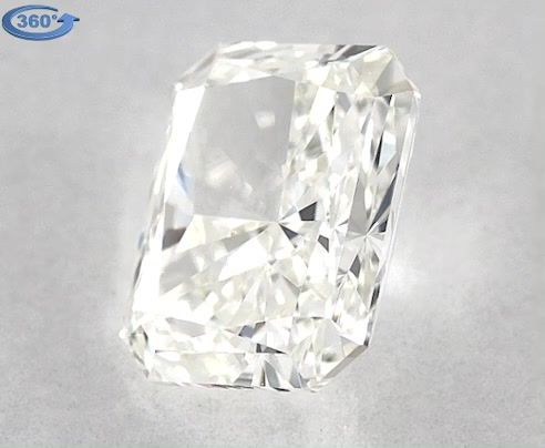 0.9ct Radiant J VS1 Natural Diamond