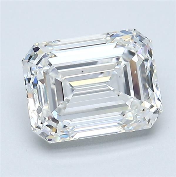 1.72ct Emerald G VS2 Natural Diamond