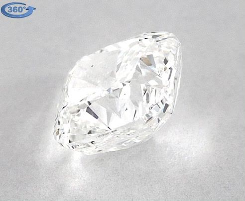 1.7ct Cushion F VS2 Natural Diamond