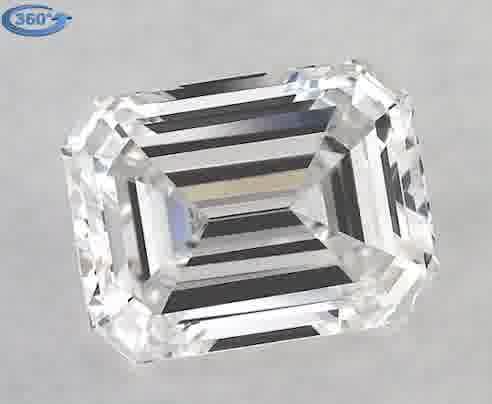 0.73ct Emerald D VS1 Natural Diamond