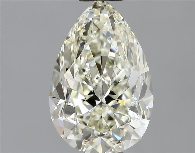 1ct Pear K SI1 Natural Diamond