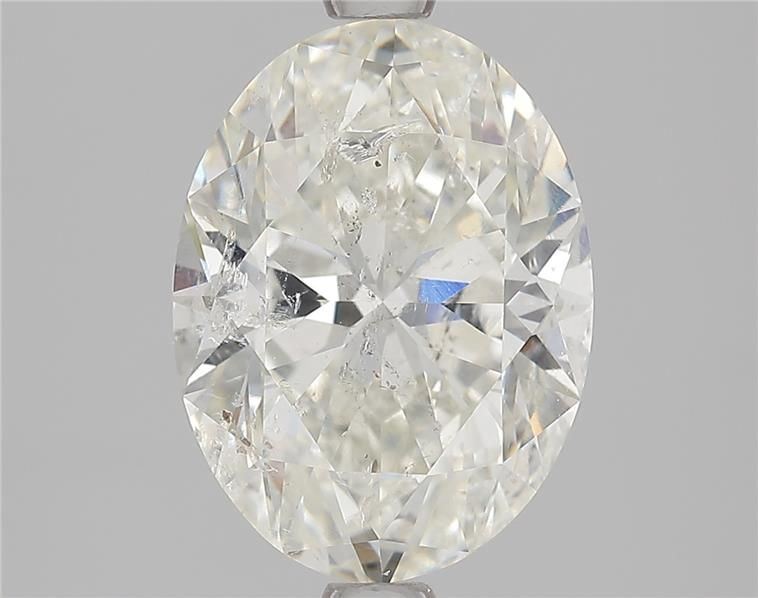 3.01ct Oval I SI2 Natural Diamond
