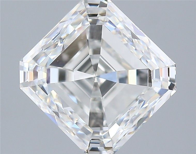 3.01ct Asscher F VVS2 Natural Diamond