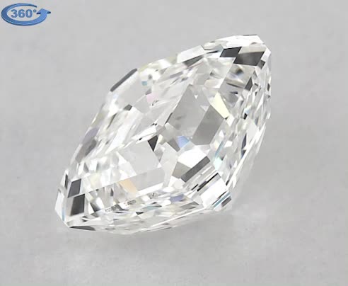 1.54ct Asscher G VS2 Natural Diamond