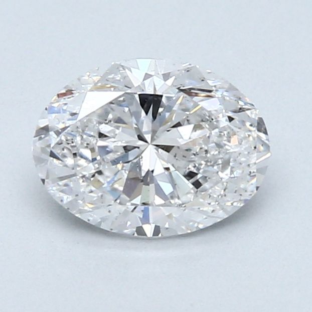 1ct Oval D SI2 Natural Diamond