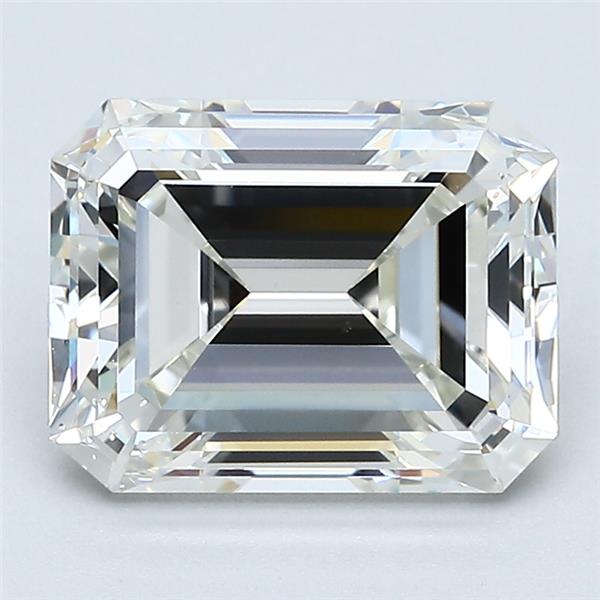3.01ct Emerald J SI1 Natural Diamond
