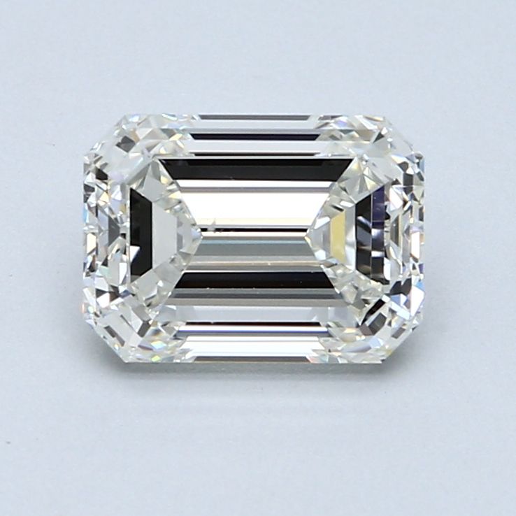 2.01ct Emerald H SI1 Natural Diamond