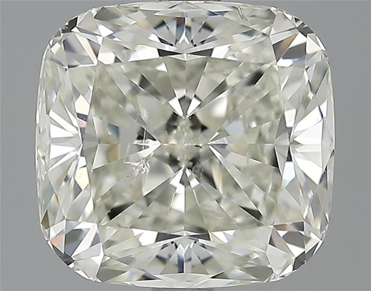 3.04ct Cushion K SI2 Natural Diamond