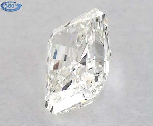 0.9ct Radiant I VS1 Natural Diamond