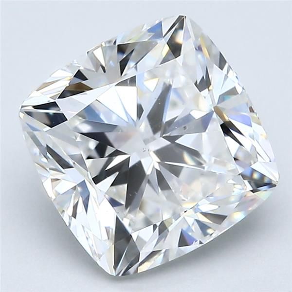 3.01ct Cushion Modified F SI1 Natural Diamond