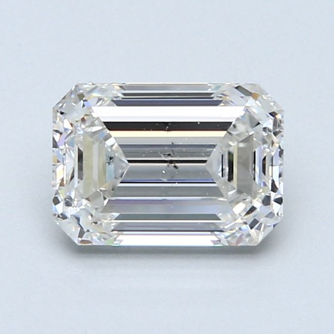 1.7ct Emerald G SI2 Natural Diamond