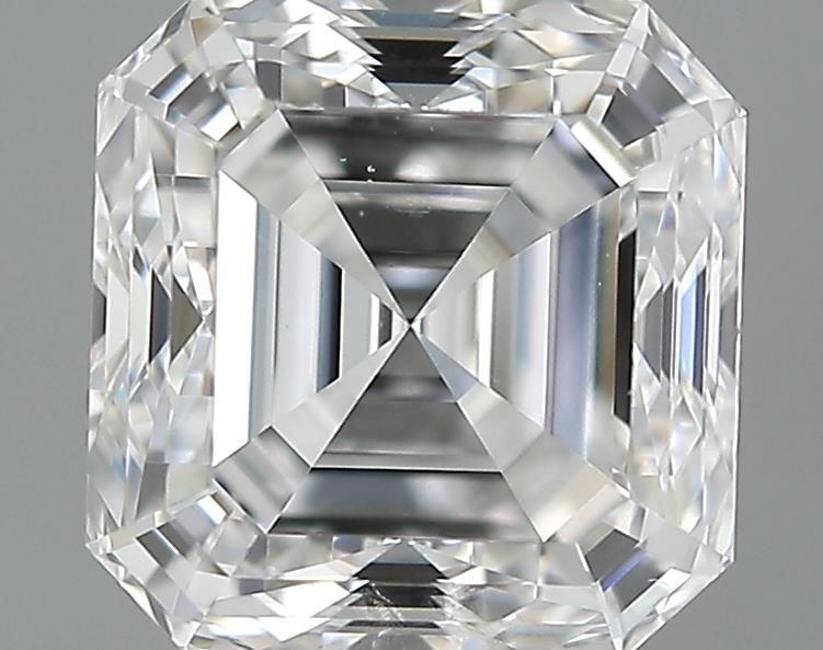 1.01ct Asscher F VS2 Natural Diamond