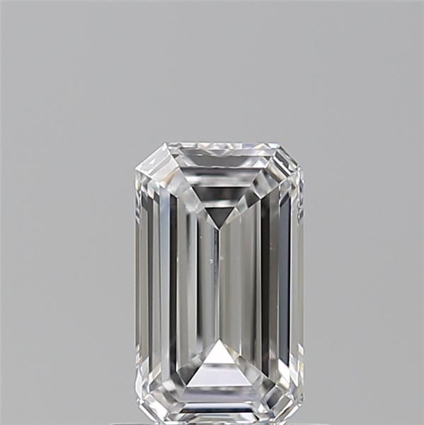 0.9ct Emerald D VS2 Natural Diamond