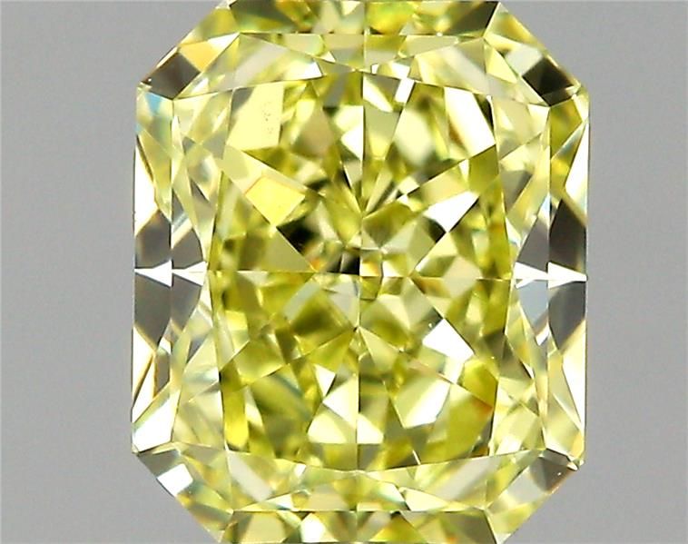 1.01ct Fancy Yellow Radiant Natural Diamond