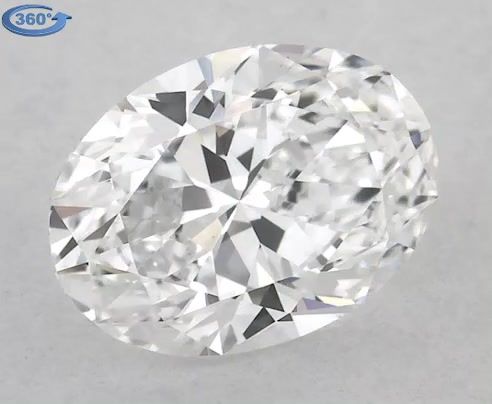 0.9ct Oval E VS1 Natural Diamond