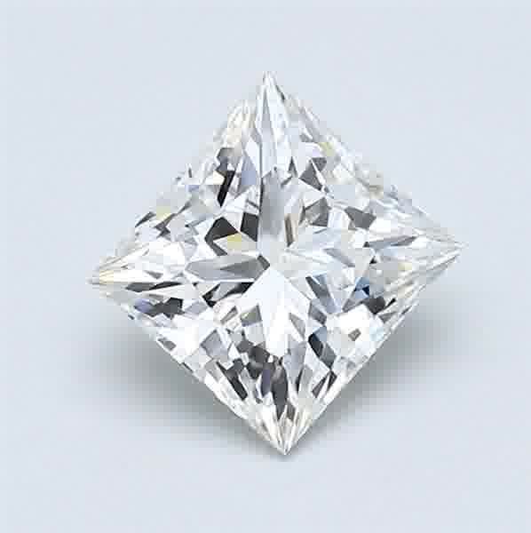0.86ct Princess H VS2 Natural Diamond