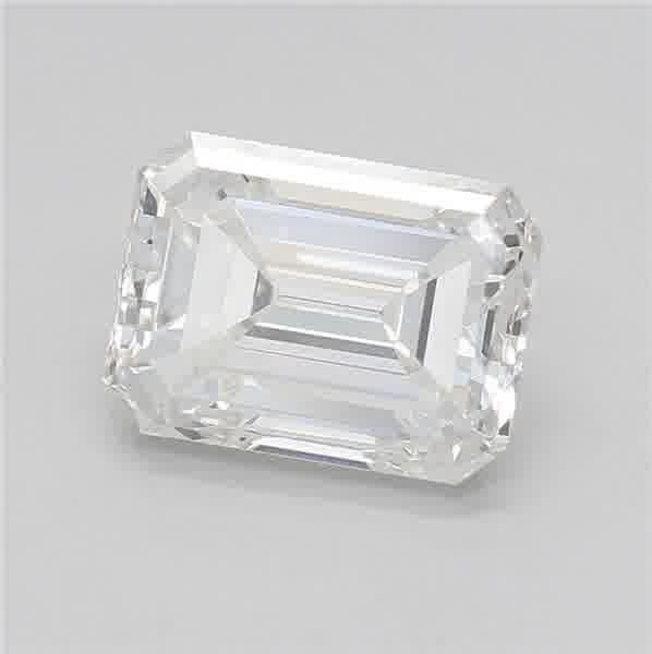 1.71ct Emerald H SI1 Natural Diamond