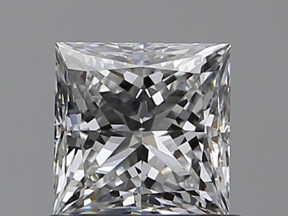 0.7ct Princess E VS2 Natural Diamond