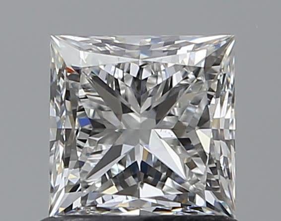 0.9ct Princess G VS1 Natural Diamond