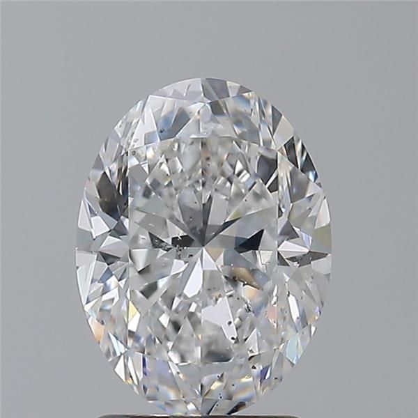 1.81ct Oval D SI2 Natural Diamond