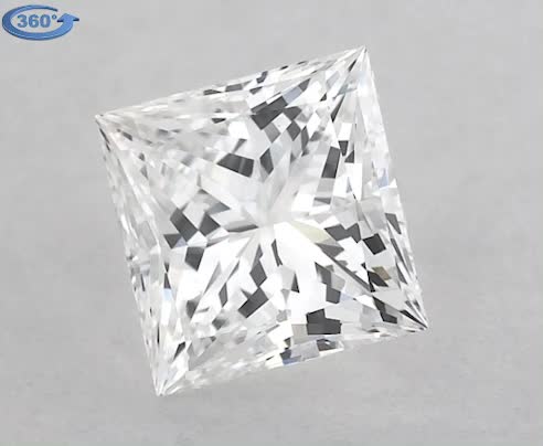 0.7ct Princess D VS1 Natural Diamond