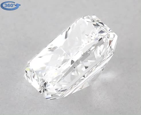 0.9ct Radiant D VS1 Natural Diamond